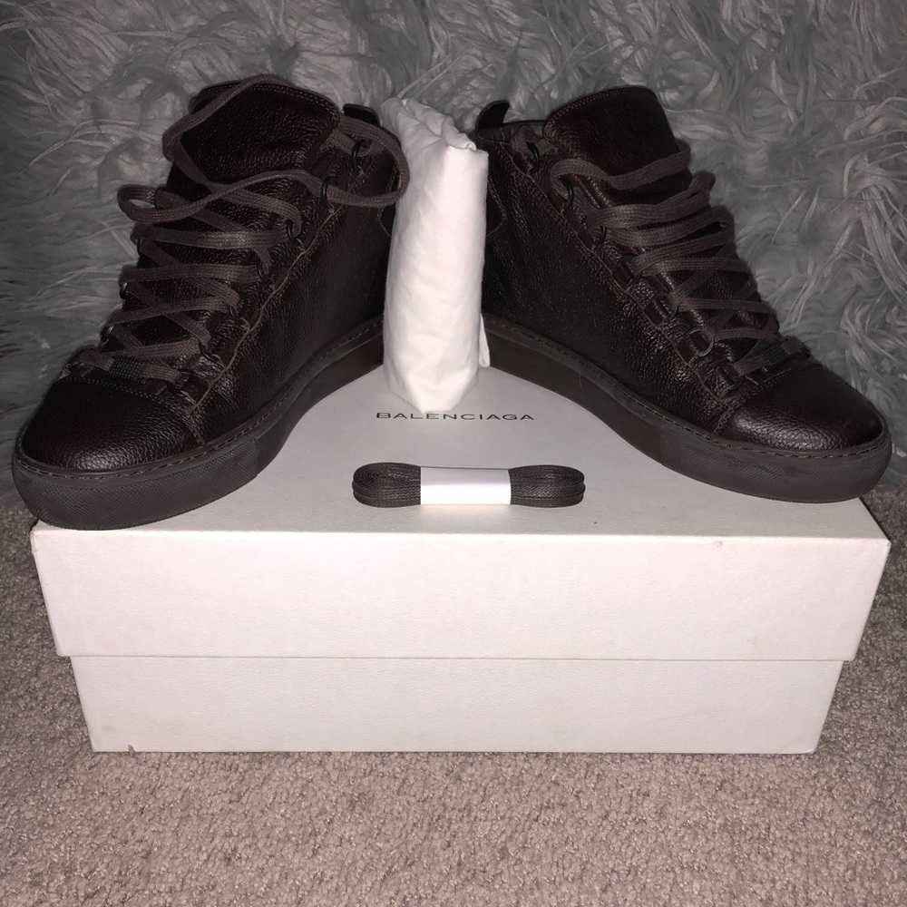 Balenciaga high top arena sneaker